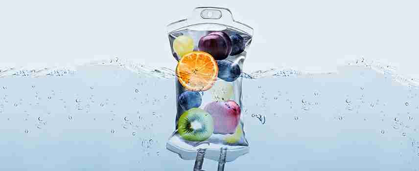 vitamin rich saline iv bag